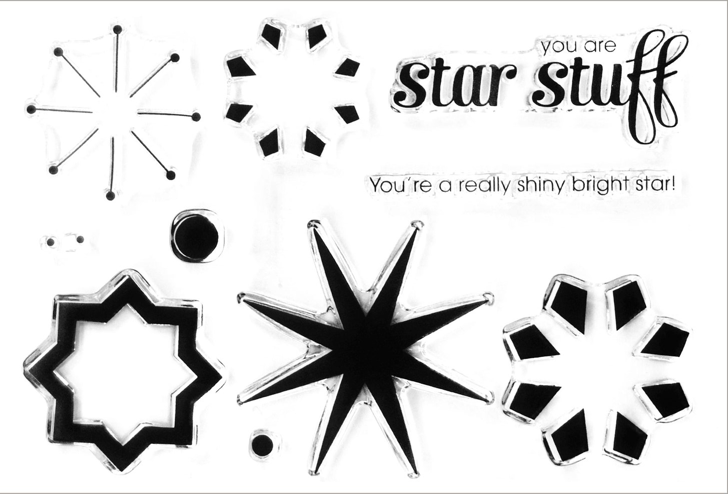Fancy Star Builder - Clear Stamp, different perspective #4, zoomed in. Select this picture to zoom back out.