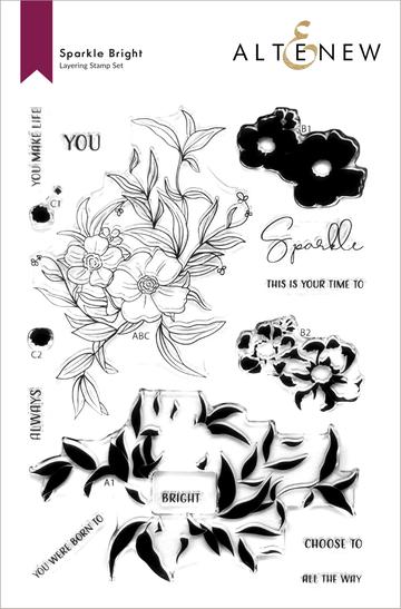 Sparkle Bright - Clear Stamp 