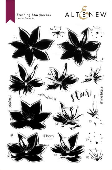 Stunning Starflowers - Clear Stamp