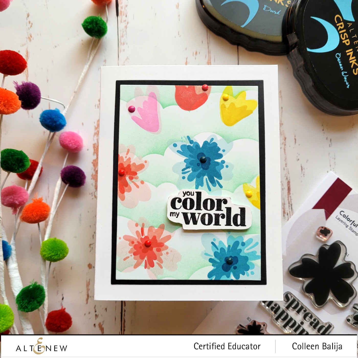 Colorful Soul - Layering Stamp Set