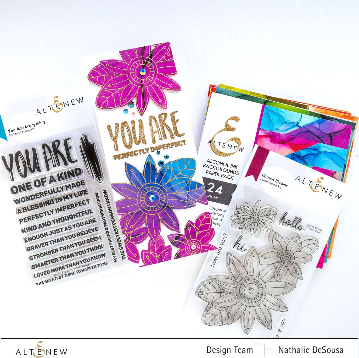 Quaint Blooms - Clear Stamp Set