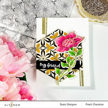 Rosy Blooms - Clear Stamp