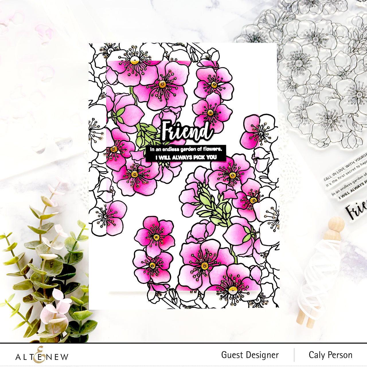 Captivating Blooms - Clear Stamp