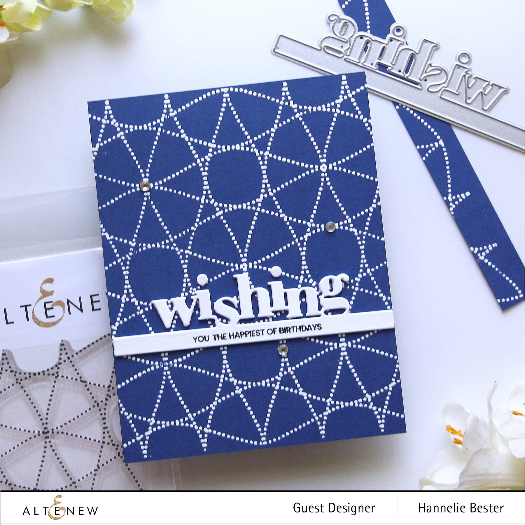 Dotted Pinwheels - Clear Stamp