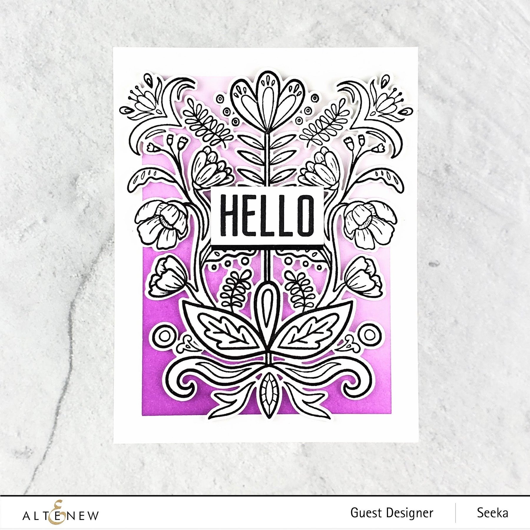 Folk Art - Stamp Set