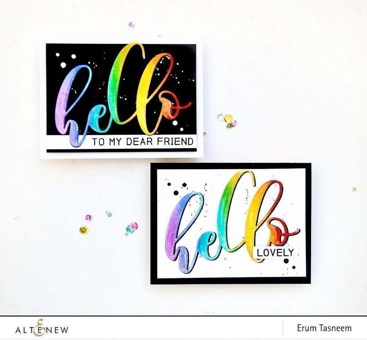Mega Greetings - Clear Stamp