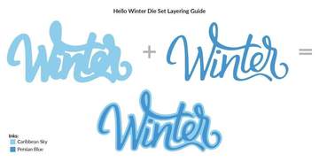 Hello Winter - Clear Stamp