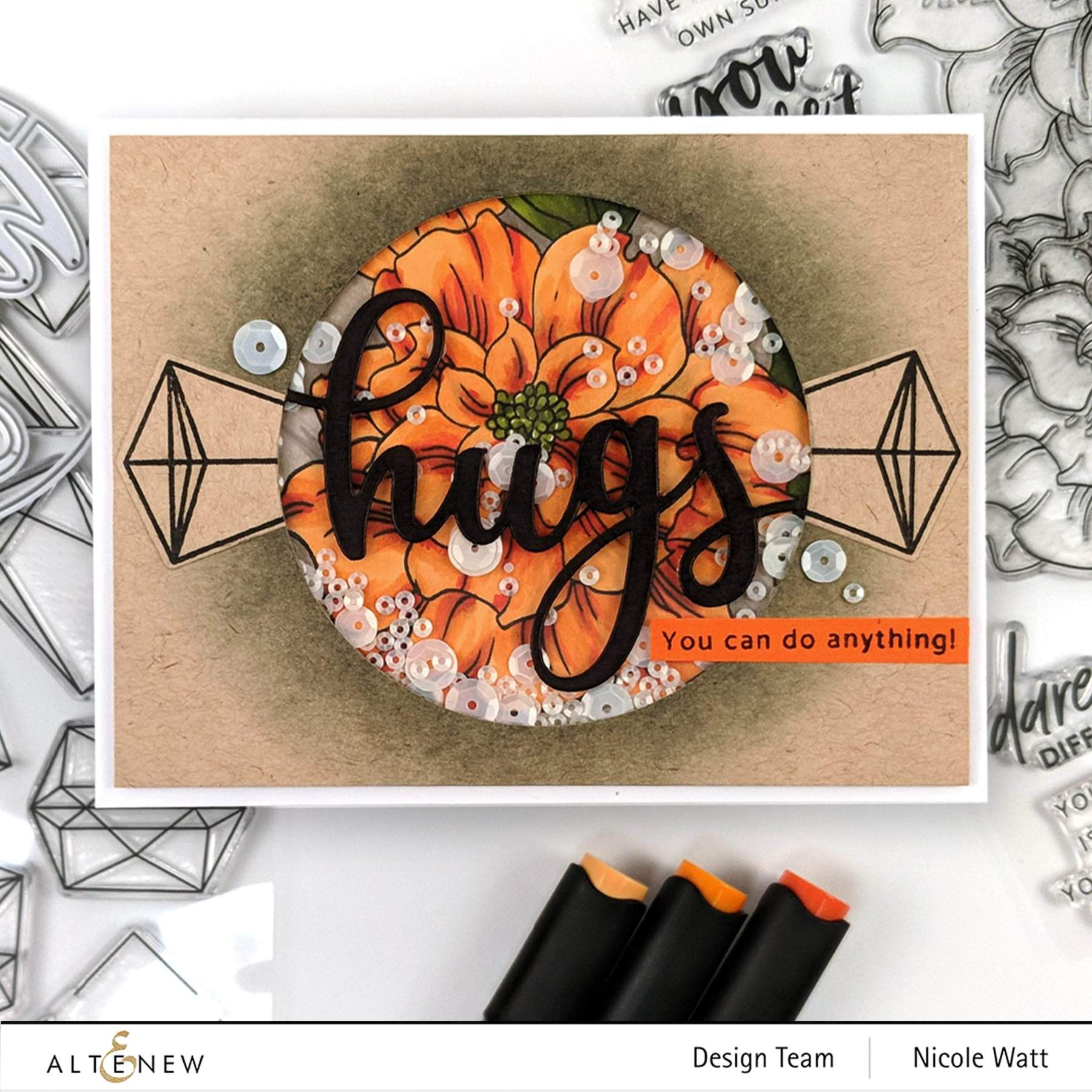 Geometric Elements - Clear Stamp Set