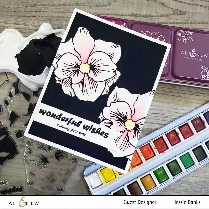 Amaryllis Flowers - Clear Stamp Set