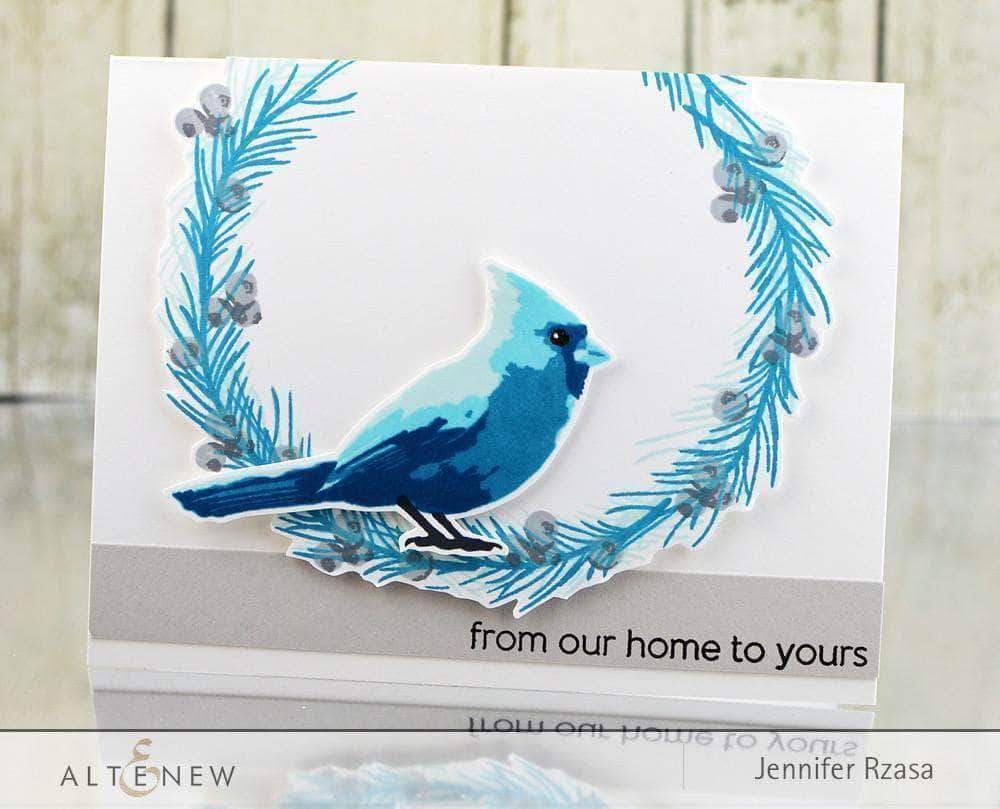 Winter Cardinal - Clear Stamp