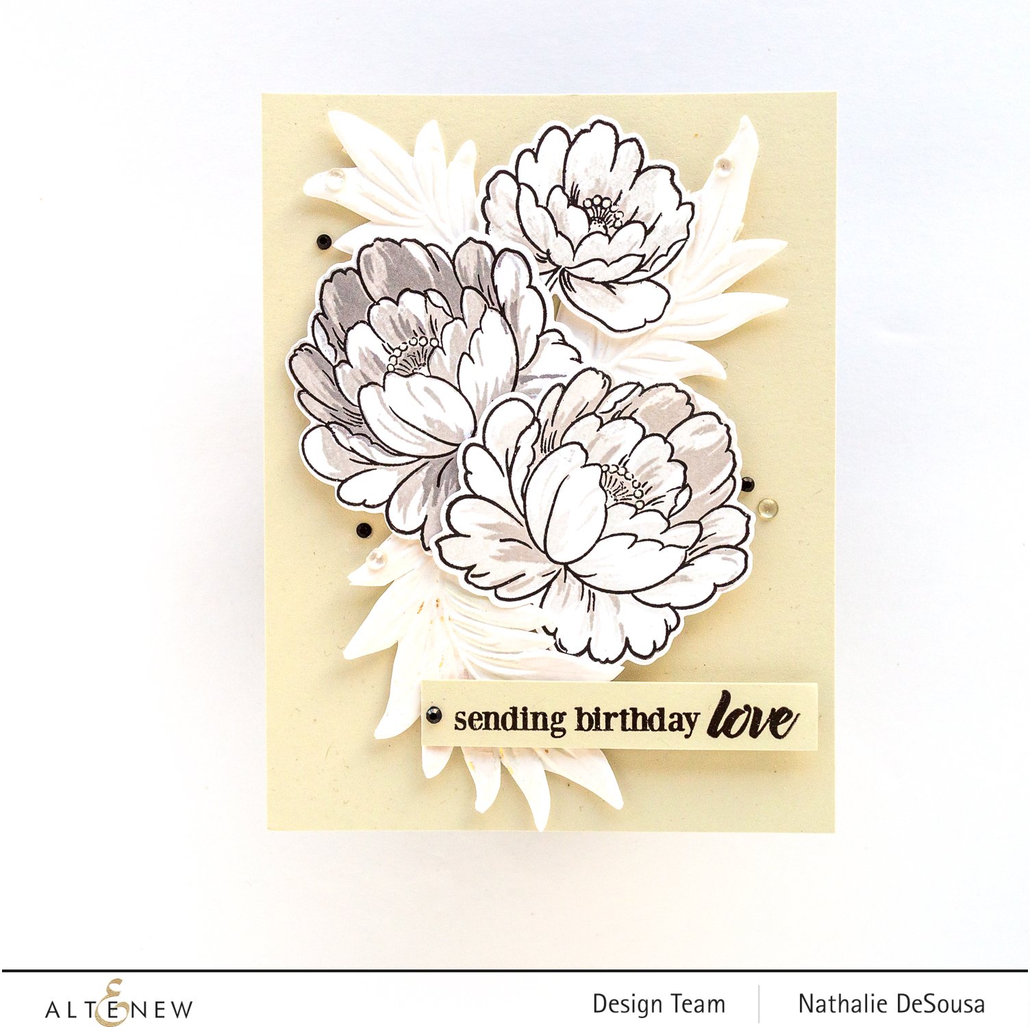 Modern Swans - Stamp and Die Set
