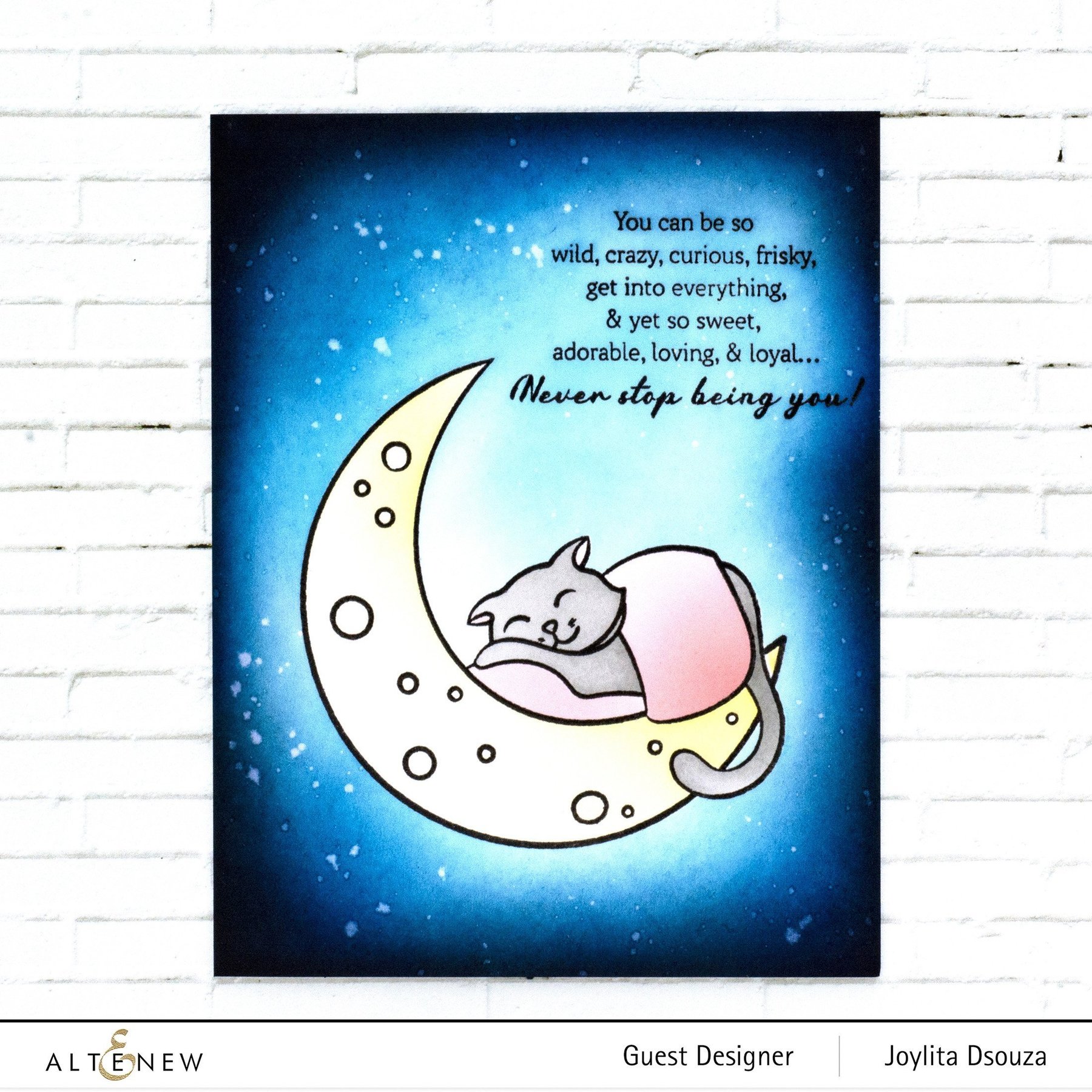 Dreamy Cat - Stamp and Die Set