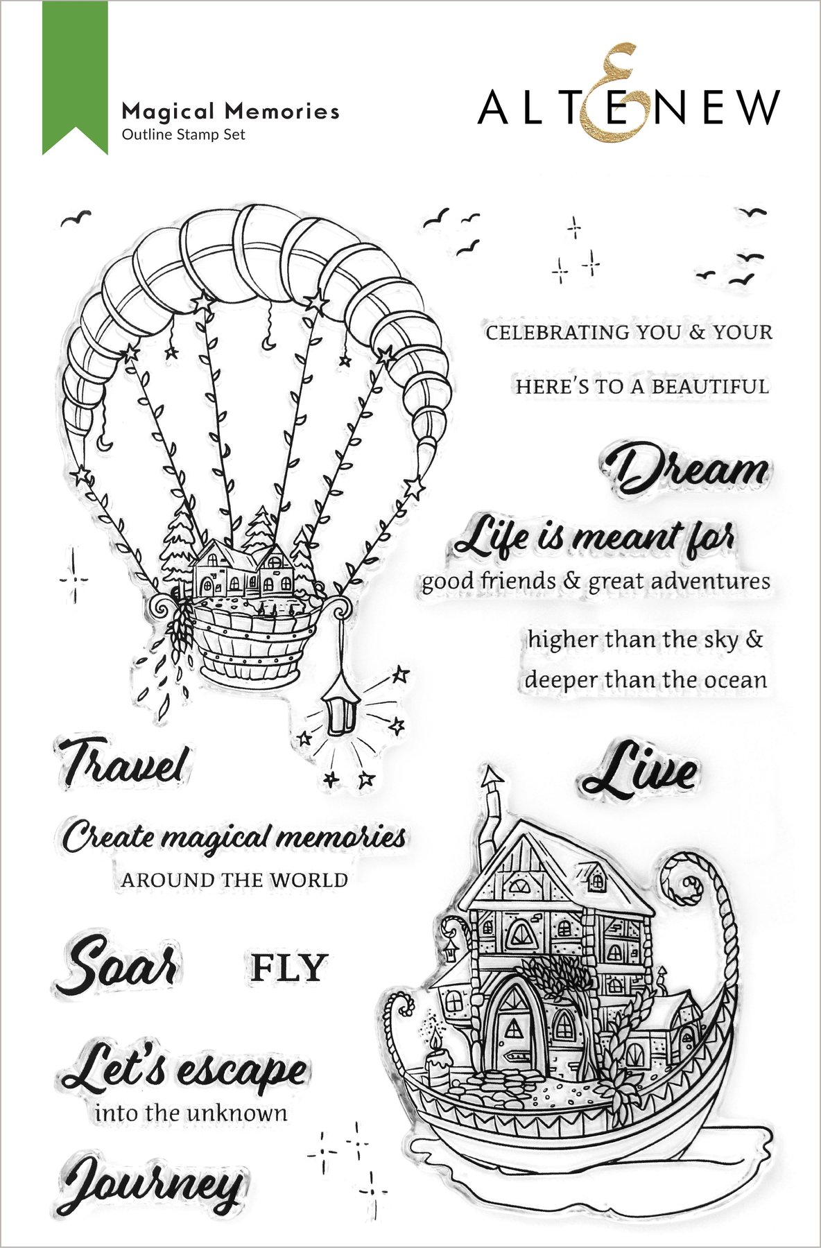 Magical Memories - Stamp and Die Set