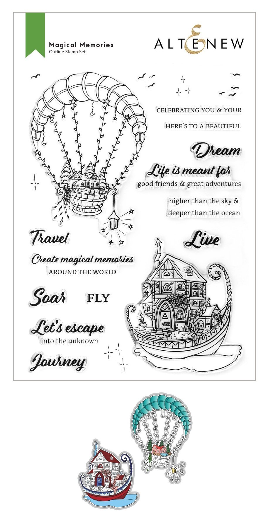 Magical Memories - Stamp and Die Set
