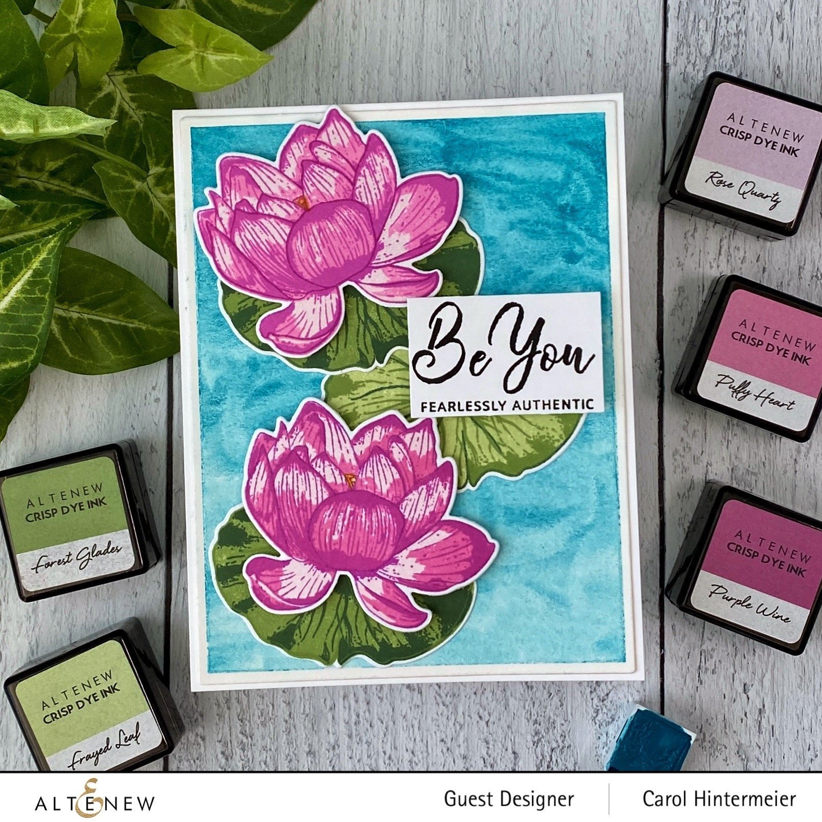 Build-A-Flower - Indian Lotus Layering - Stamp and Die Set