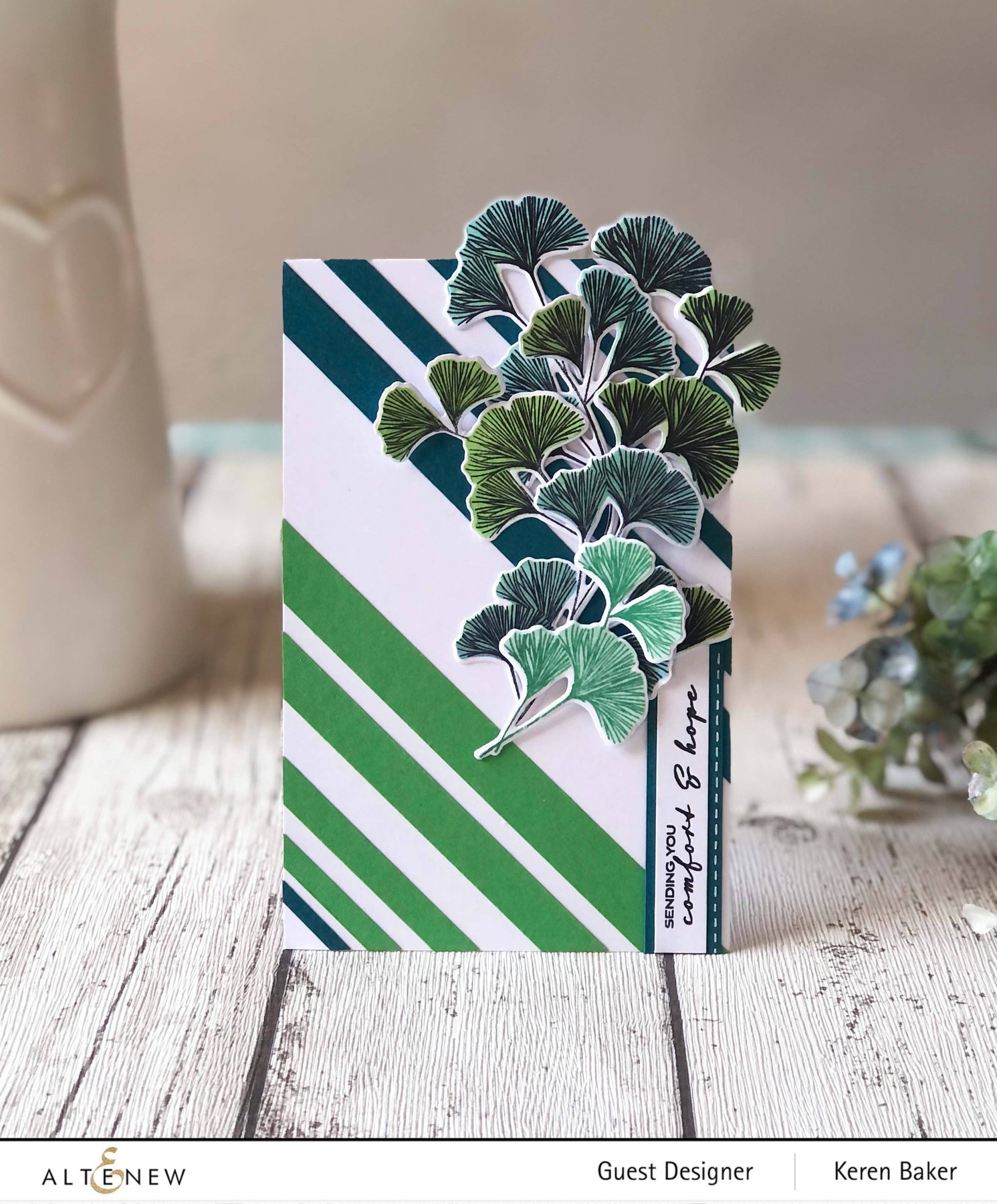 Sweet Ginkgo - Clear Stamp and Die