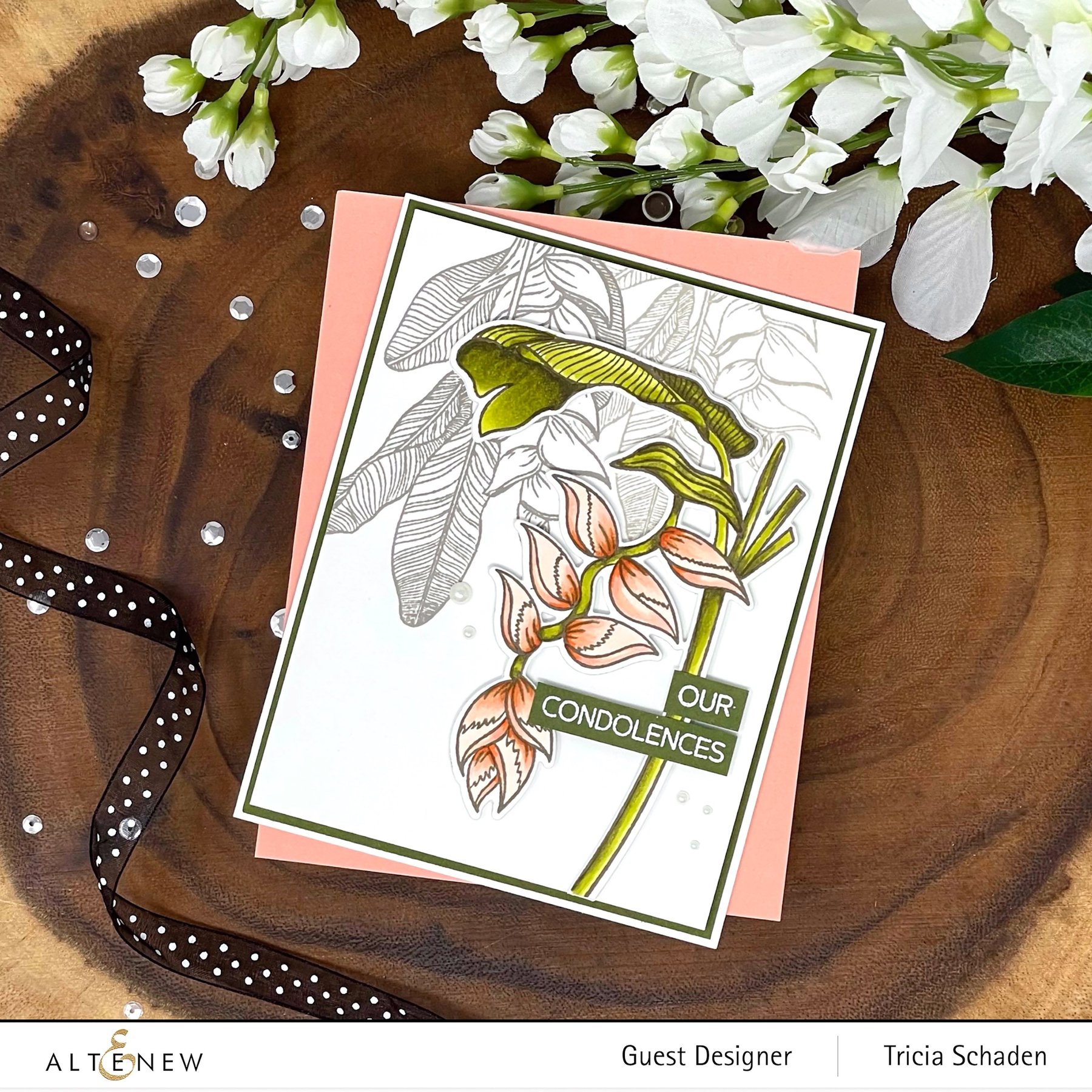 Tropical Jungle - Clear Stamp and Die
