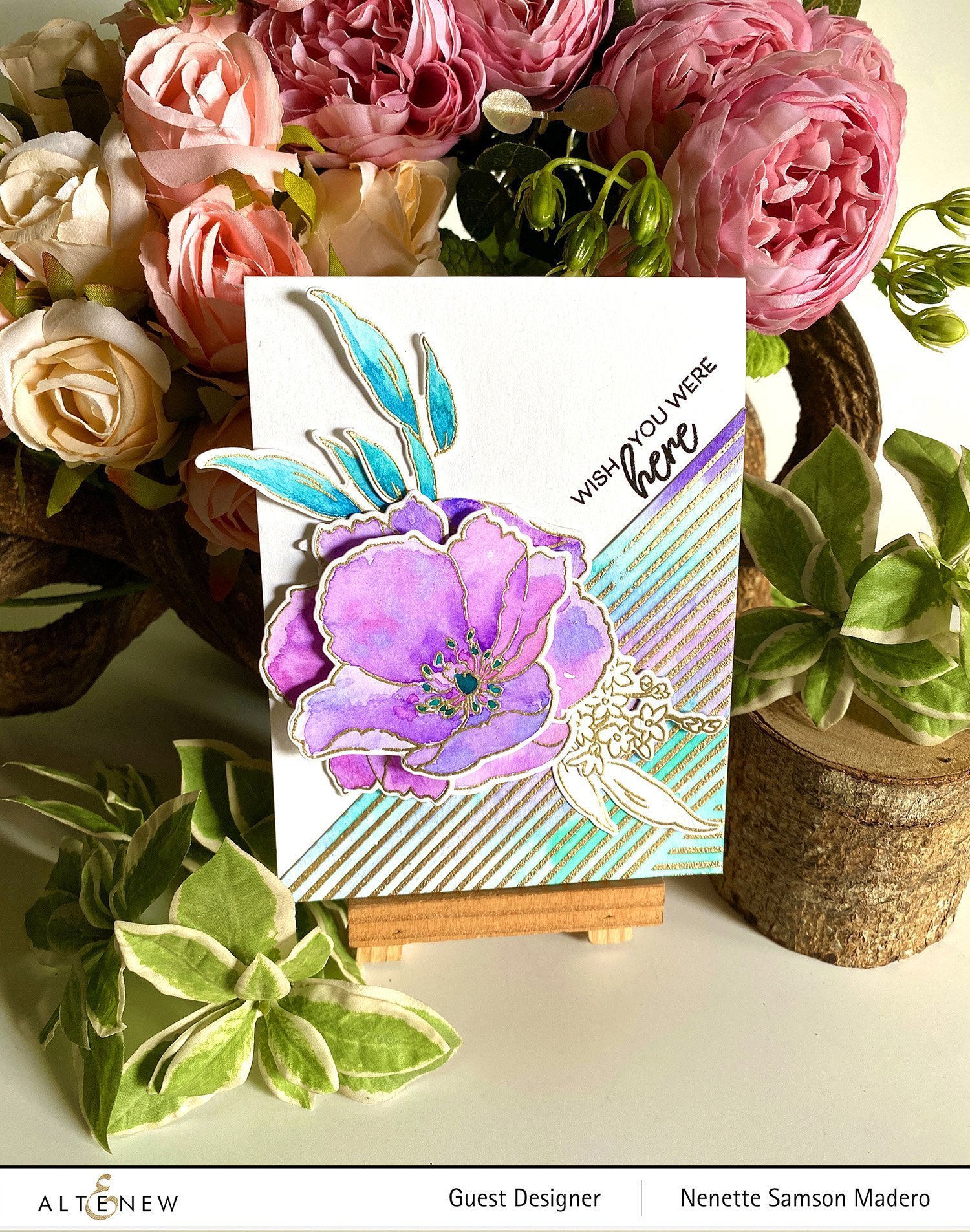 Linear Life - Daydreams - Layering Stamp and Die Set