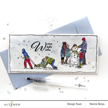 Cozy Winter Vibes - Stamp and Die