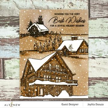 Cozy Winter Vibes - Stamp and Die