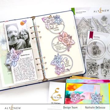 Floral Halos - Stamp and Die