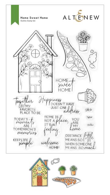 Home Sweet Home - Stamp and Die