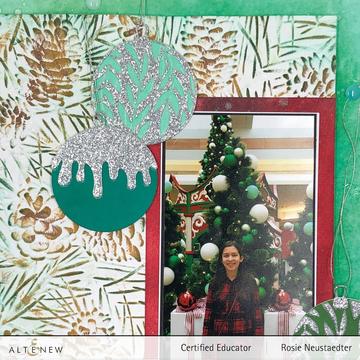 Lovely Christmas Ornaments - Stamp and Die