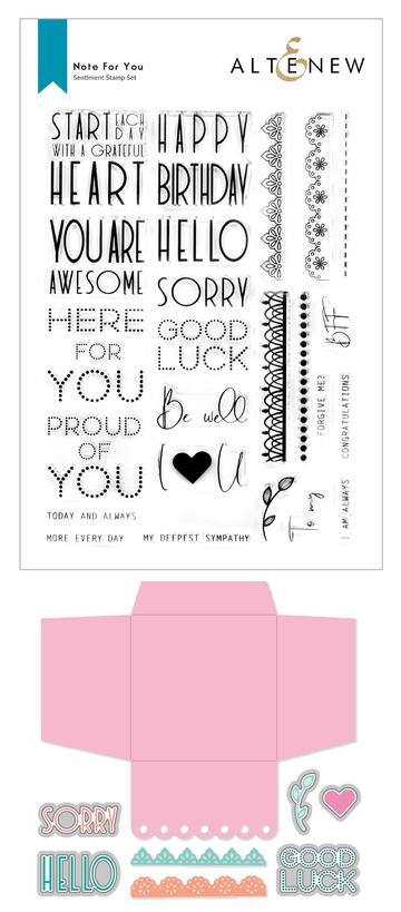 Note For You - Stamp and Die 