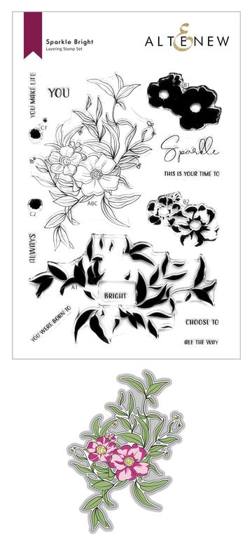 Sparkle Bright - Stamp And Die Set