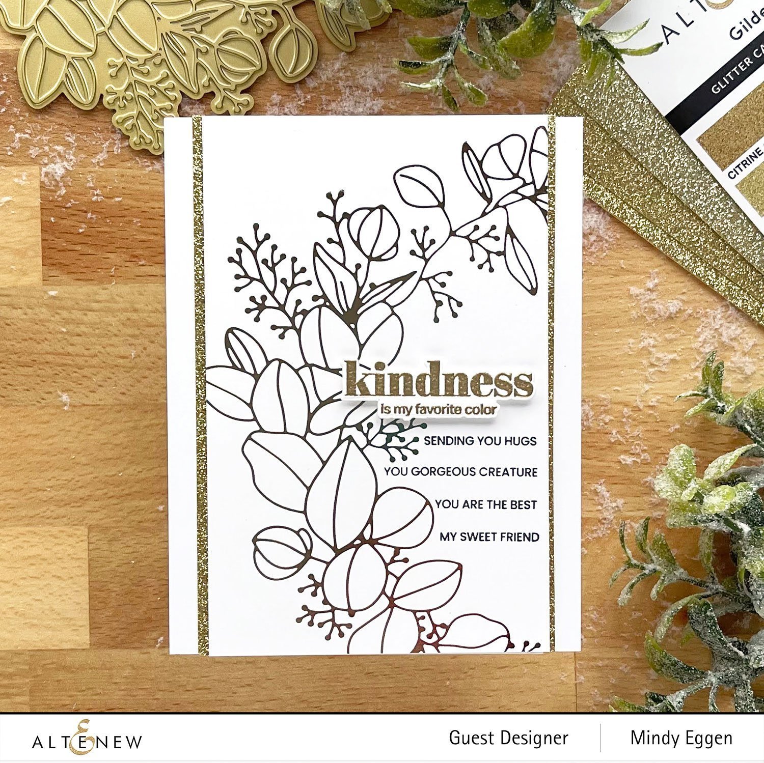 Tiny Sentiments Hello - Stamp and Die Set