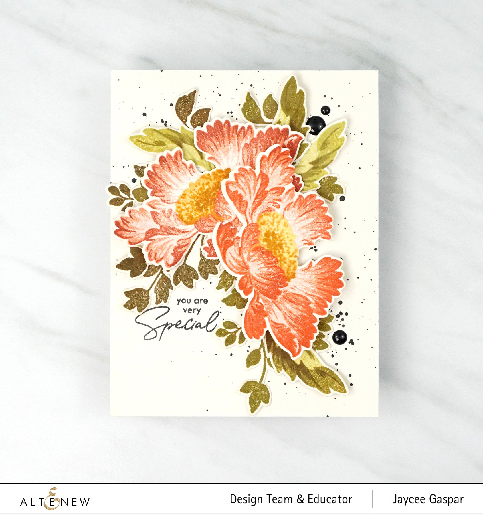 Build-A-Flower - Candystripe Cosmos - Stamp and Die