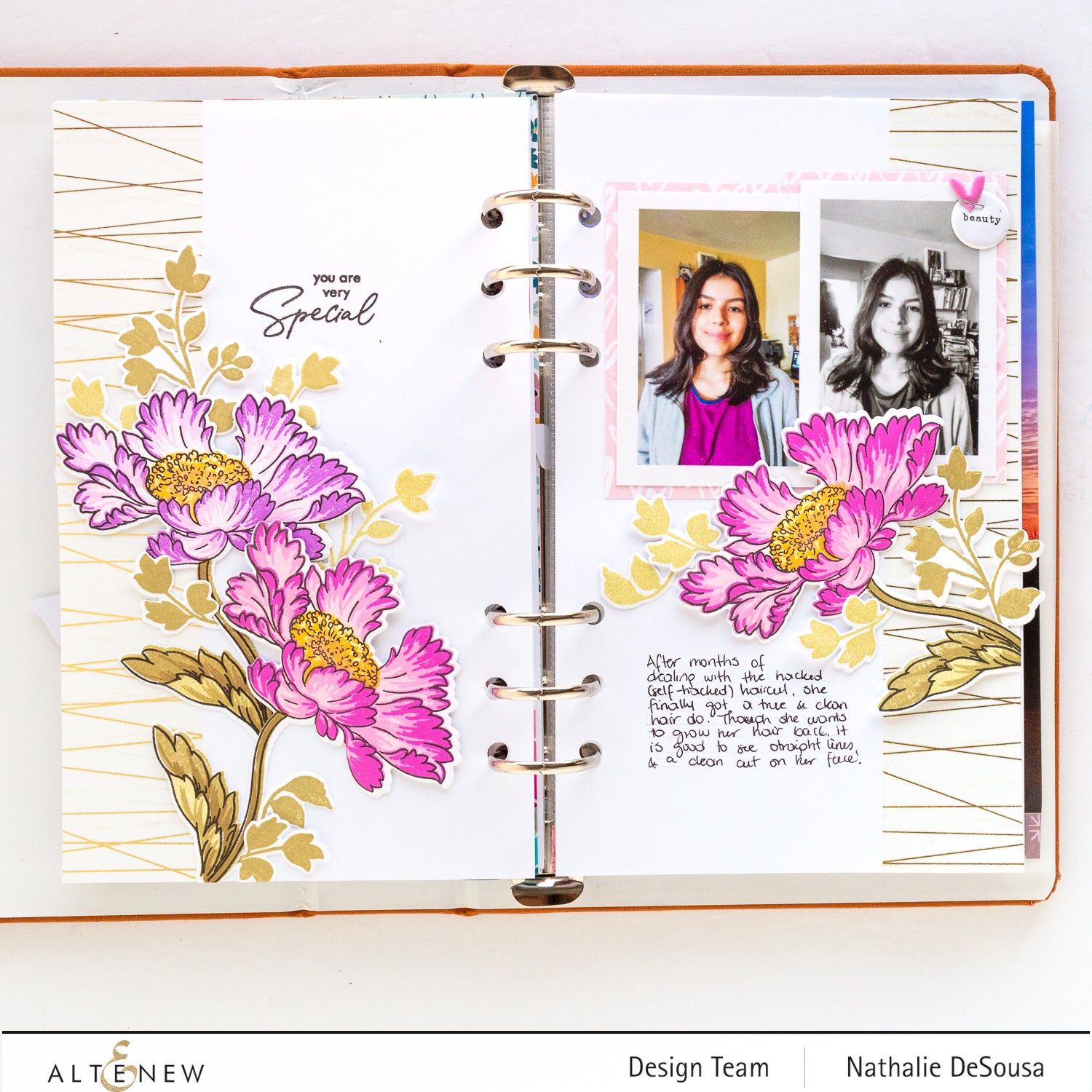 Build-A-Flower - Candystripe Cosmos - Stamp and Die
