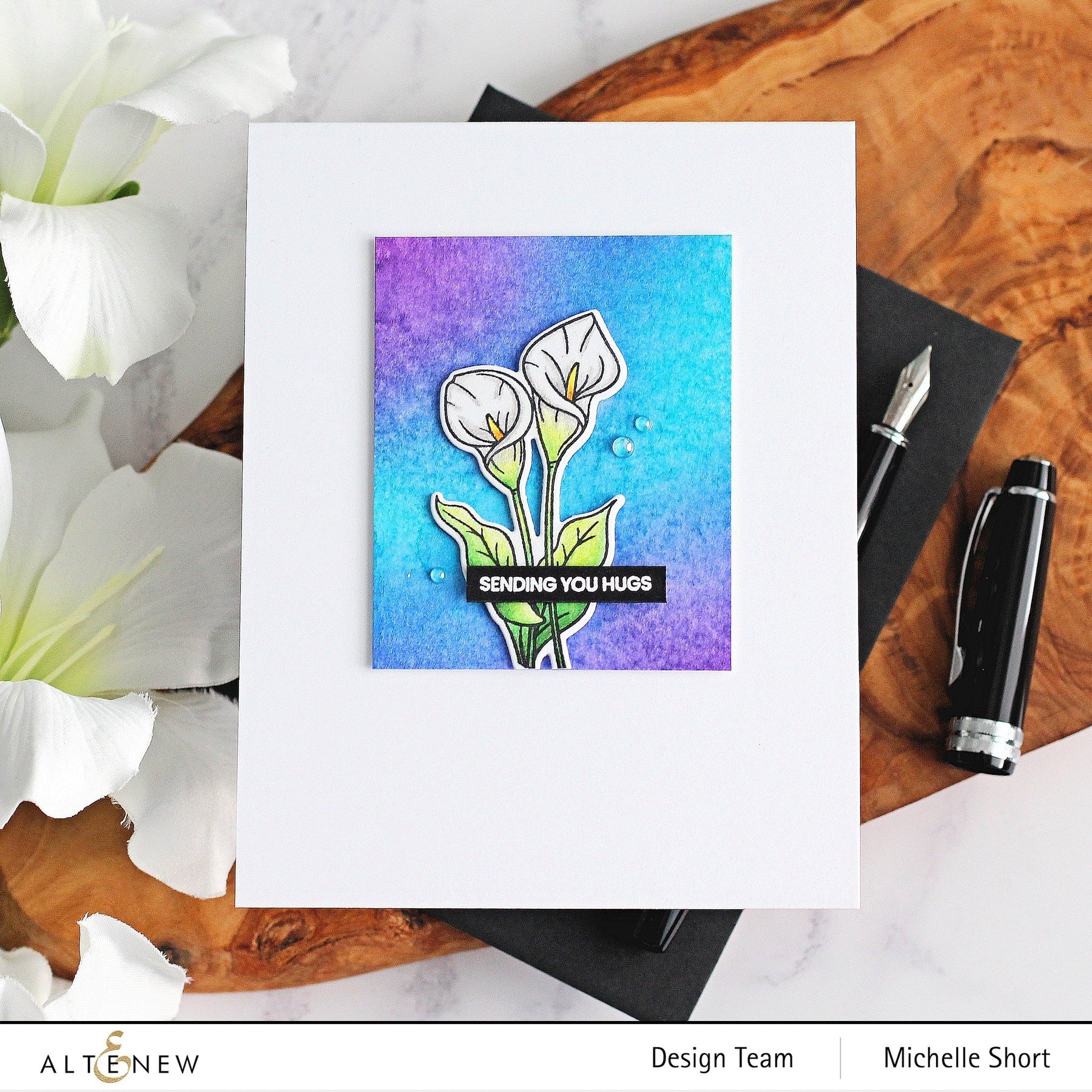 Dainty Calla Lilly - Mini Delight - Stamp and Die