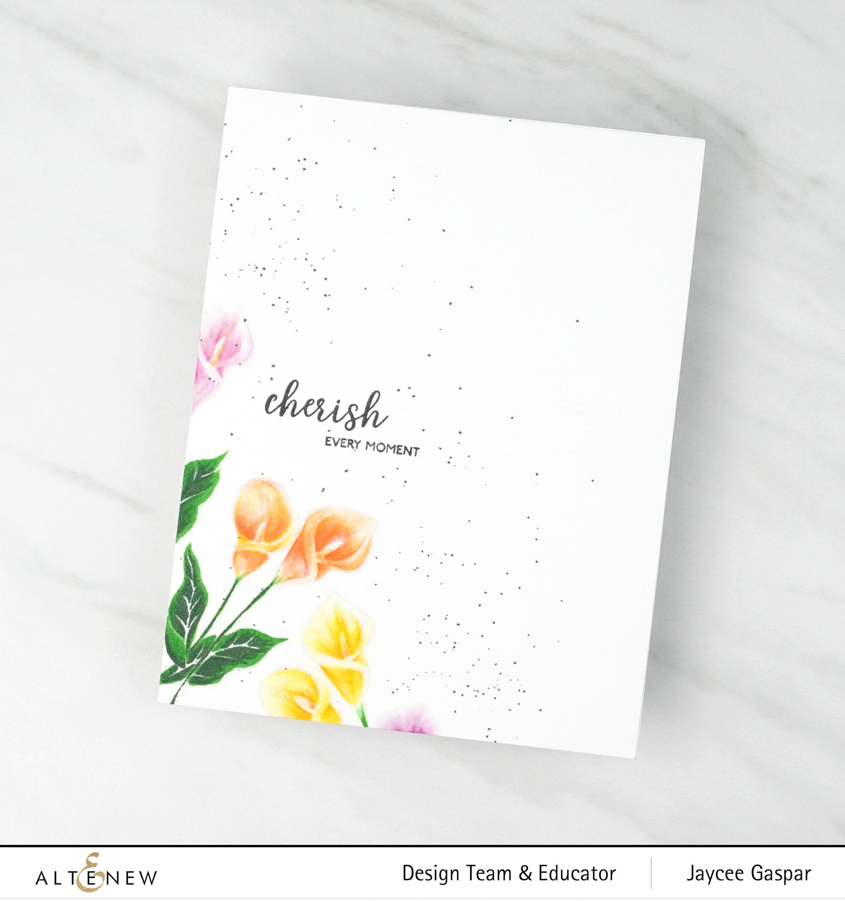 Dainty Calla Lilly - Mini Delight - Stamp and Die
