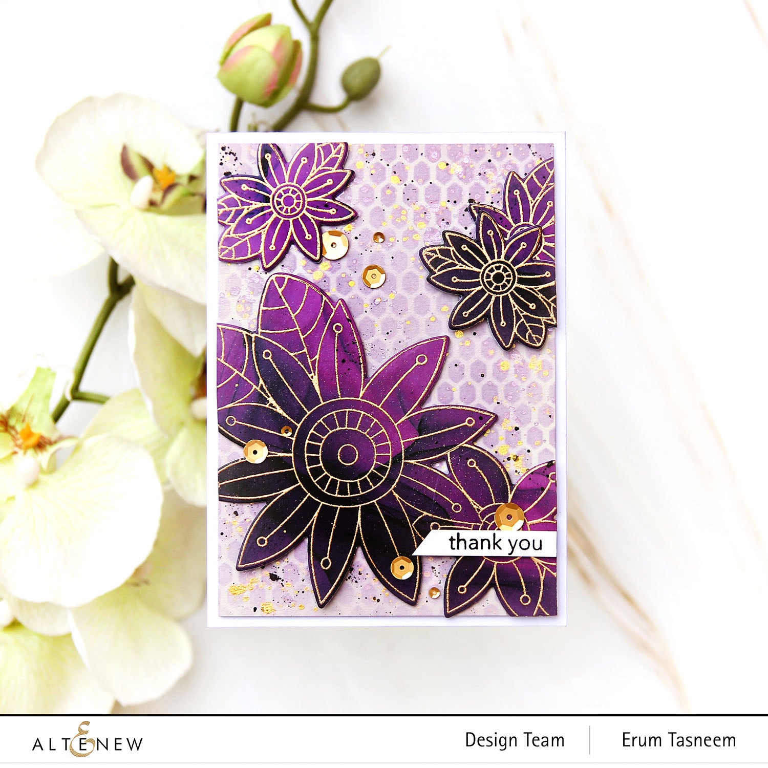 Quaint Blooms - Clear Stamp and Die Set