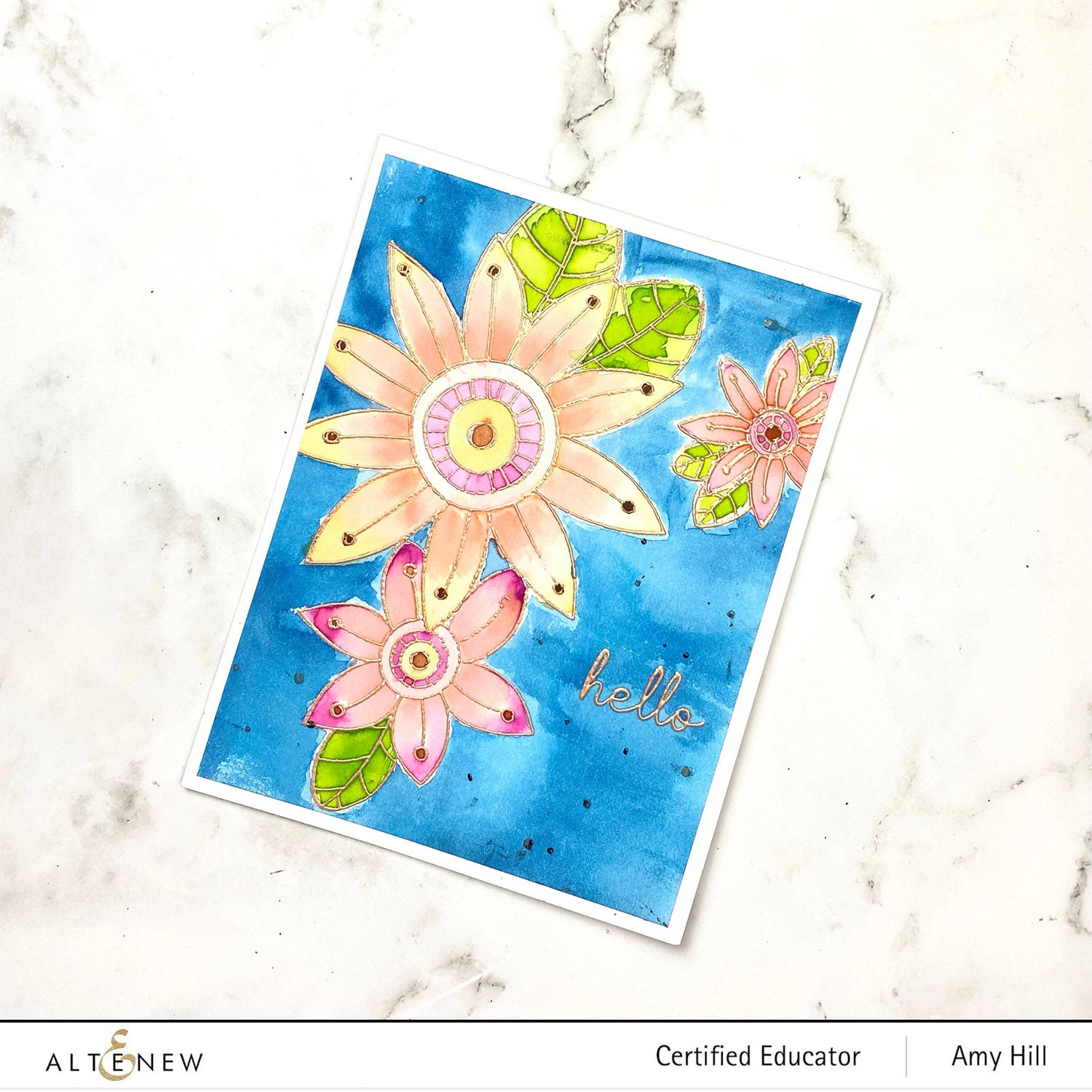 Quaint Blooms - Clear Stamp and Die Set