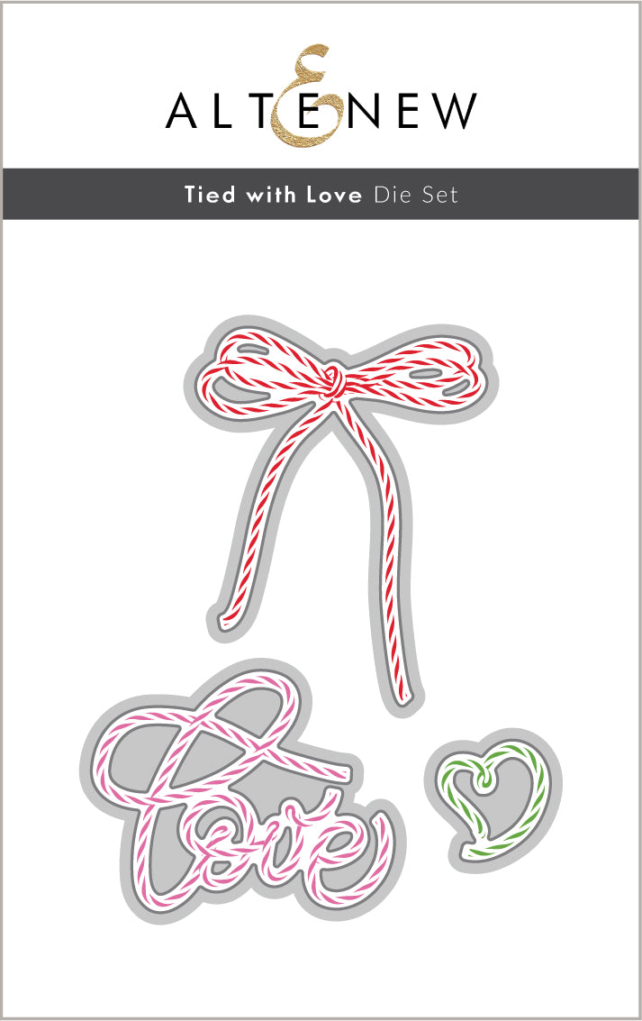 Tied with Love - Clear Stamp and Die Set