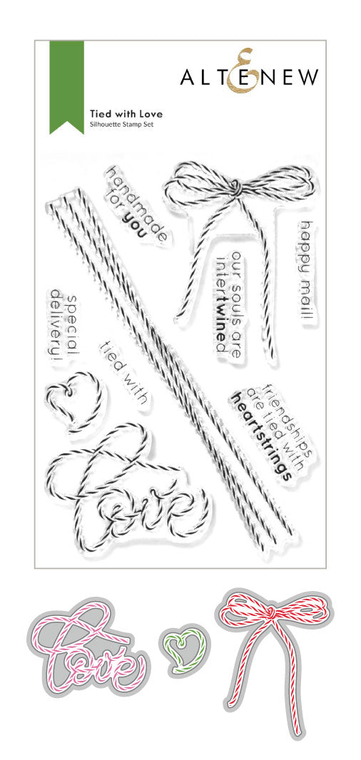 Tied with Love - Clear Stamp and Die Set