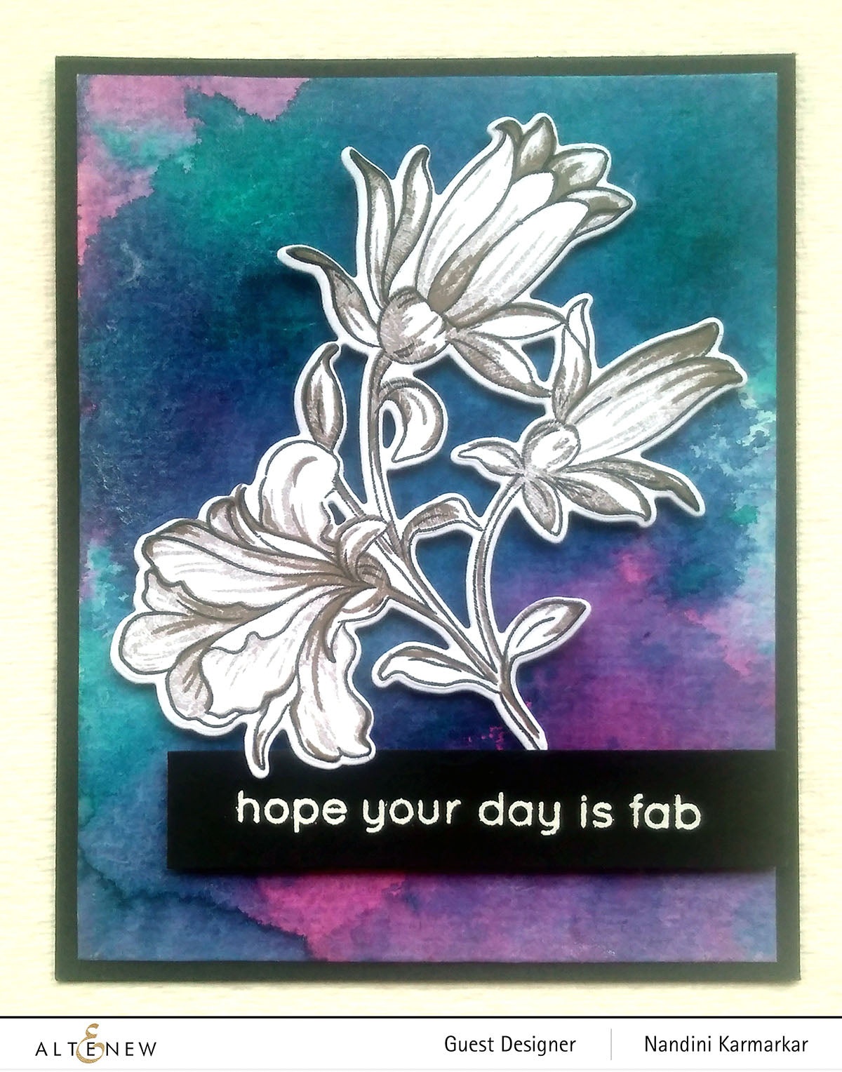 Giant Bellflower - Build-A-Flower - Layering Stamp and Die