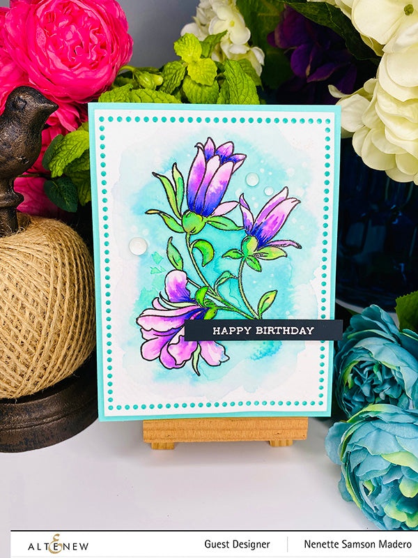 Giant Bellflower - Build-A-Flower - Layering Stamp and Die