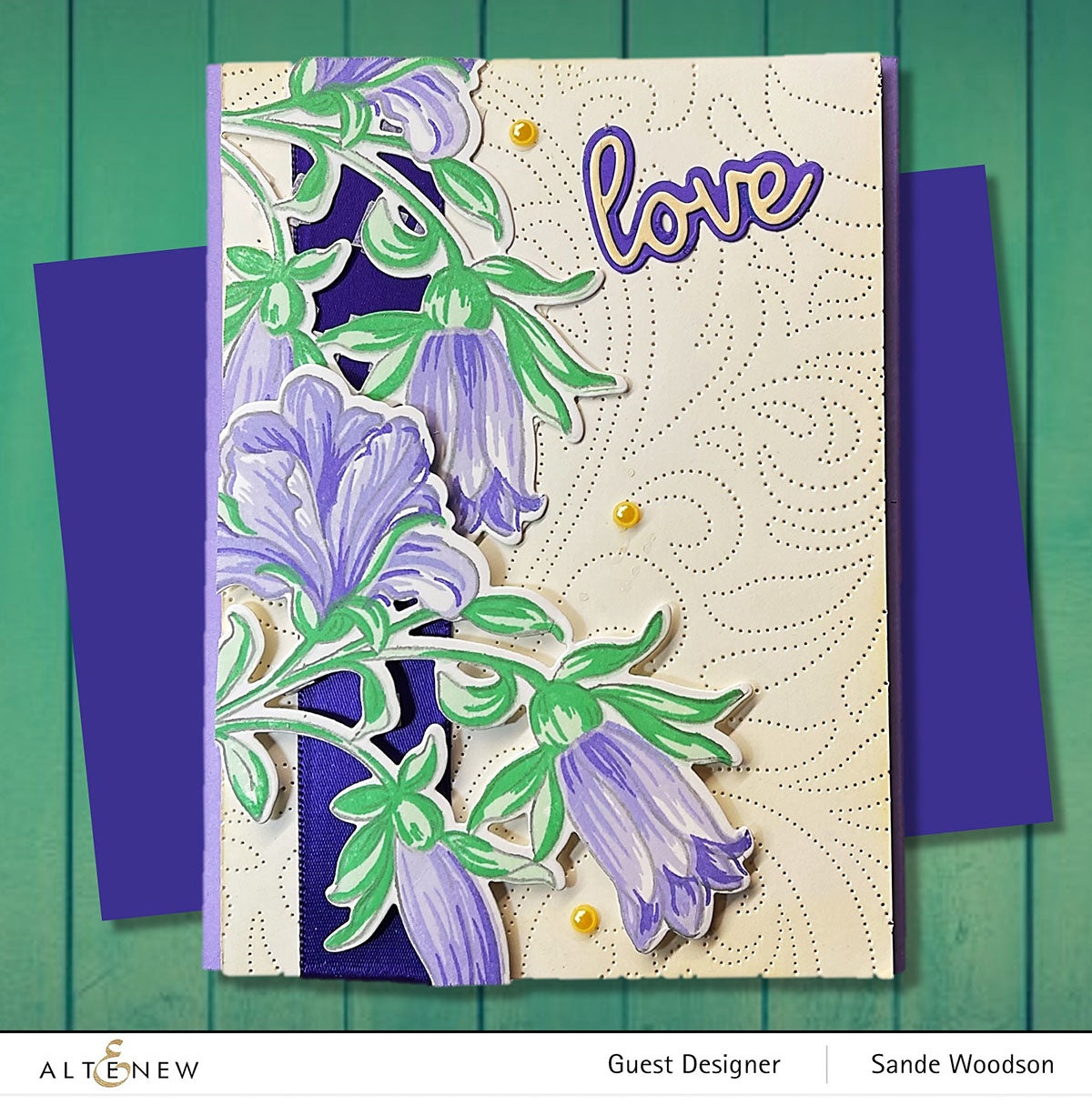 Giant Bellflower - Build-A-Flower - Layering Stamp and Die