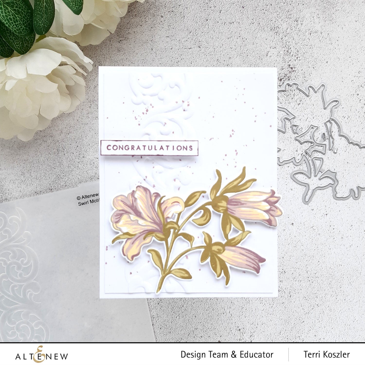 Giant Bellflower - Build-A-Flower - Layering Stamp and Die