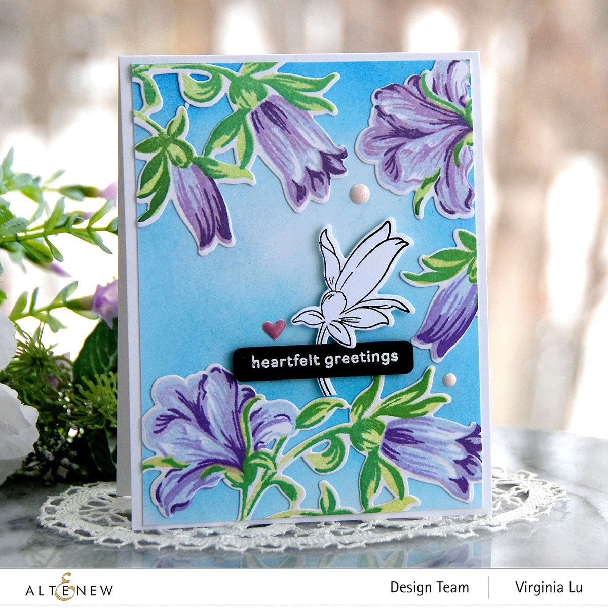 Giant Bellflower - Build-A-Flower - Layering Stamp and Die