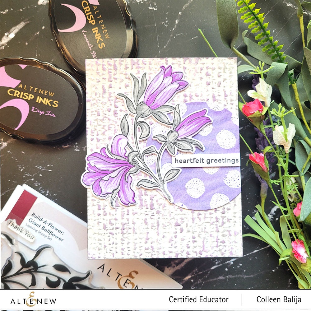 Giant Bellflower - Build-A-Flower - Layering Stamp and Die