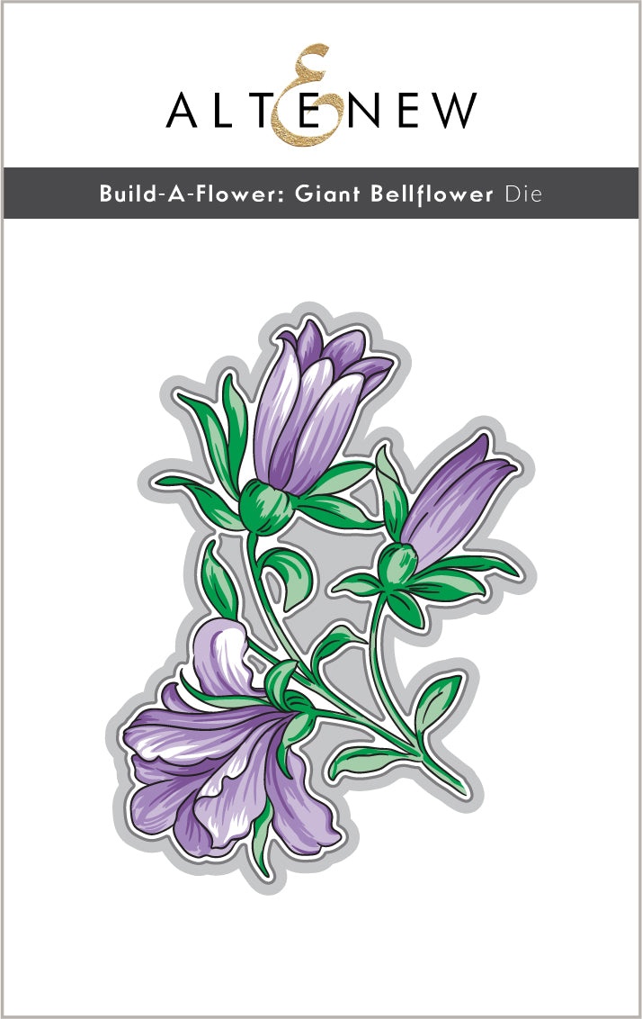 Giant Bellflower - Build-A-Flower - Layering Stamp and Die