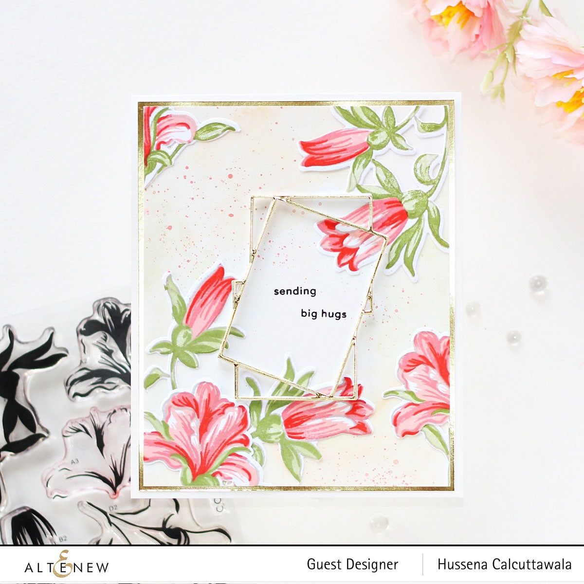 Giant Bellflower - Build-A-Flower - Layering Stamp and Die