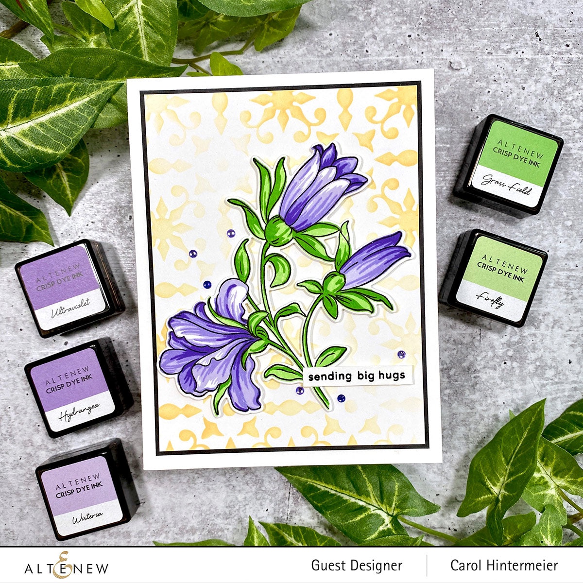 Giant Bellflower - Build-A-Flower - Layering Stamp and Die