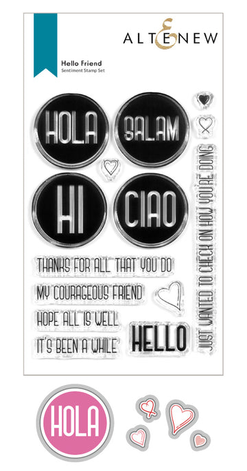 Hello Friend - Stamp And Die