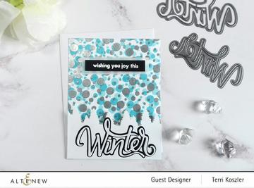 Hello Winter - Stamp and Die