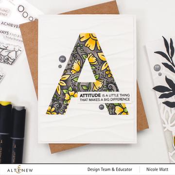 All Things A - Stamp and Die Set